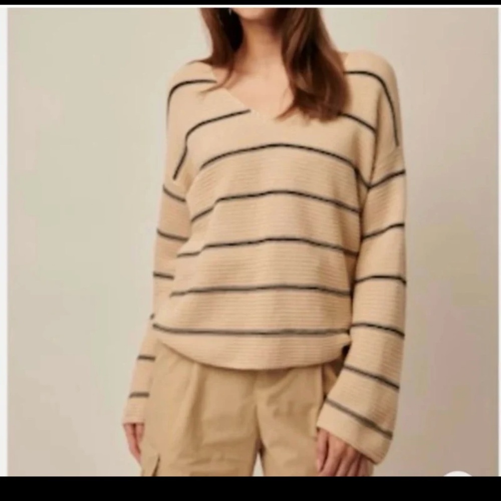 Line Stella N-Cotton Sweater In Sea Salt 
size Small/P - Picture 5 of 12